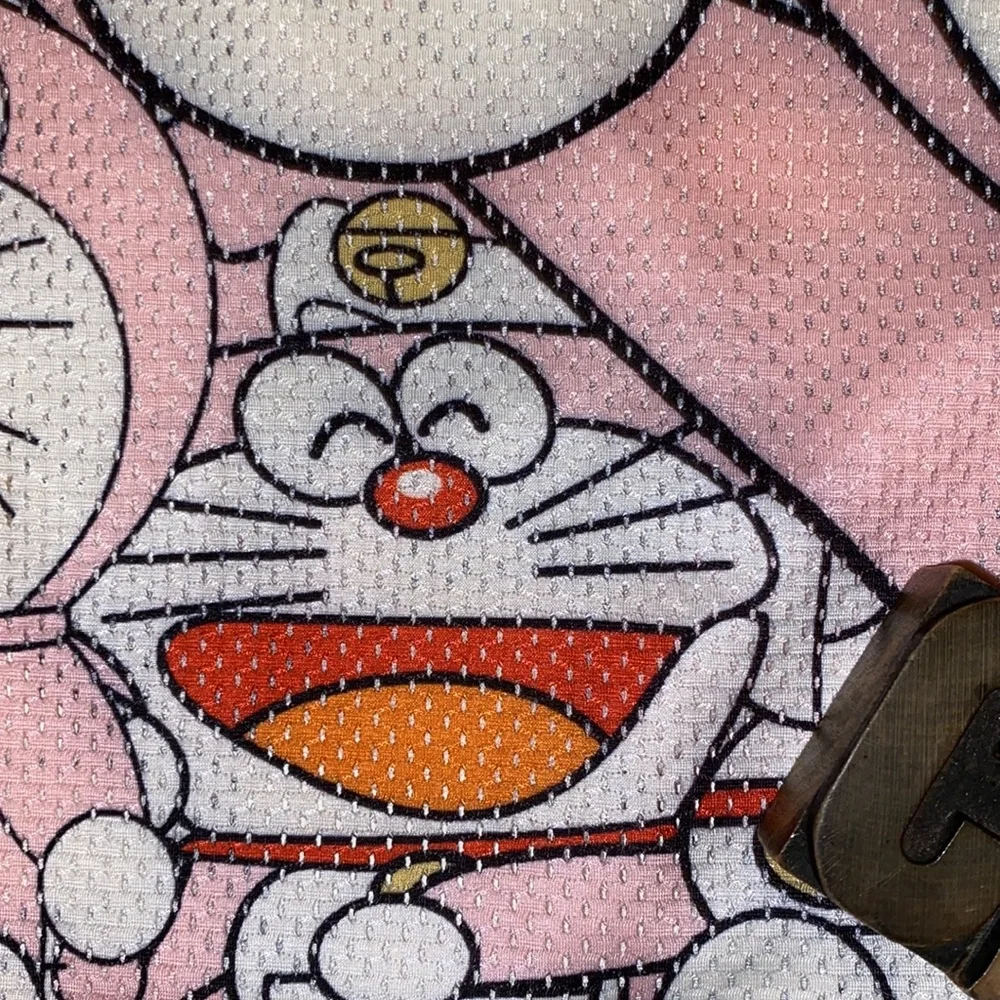 RARE SO SO BASE DORAEMON Women’s Mesh T-Shirt - Picture 8 of 12